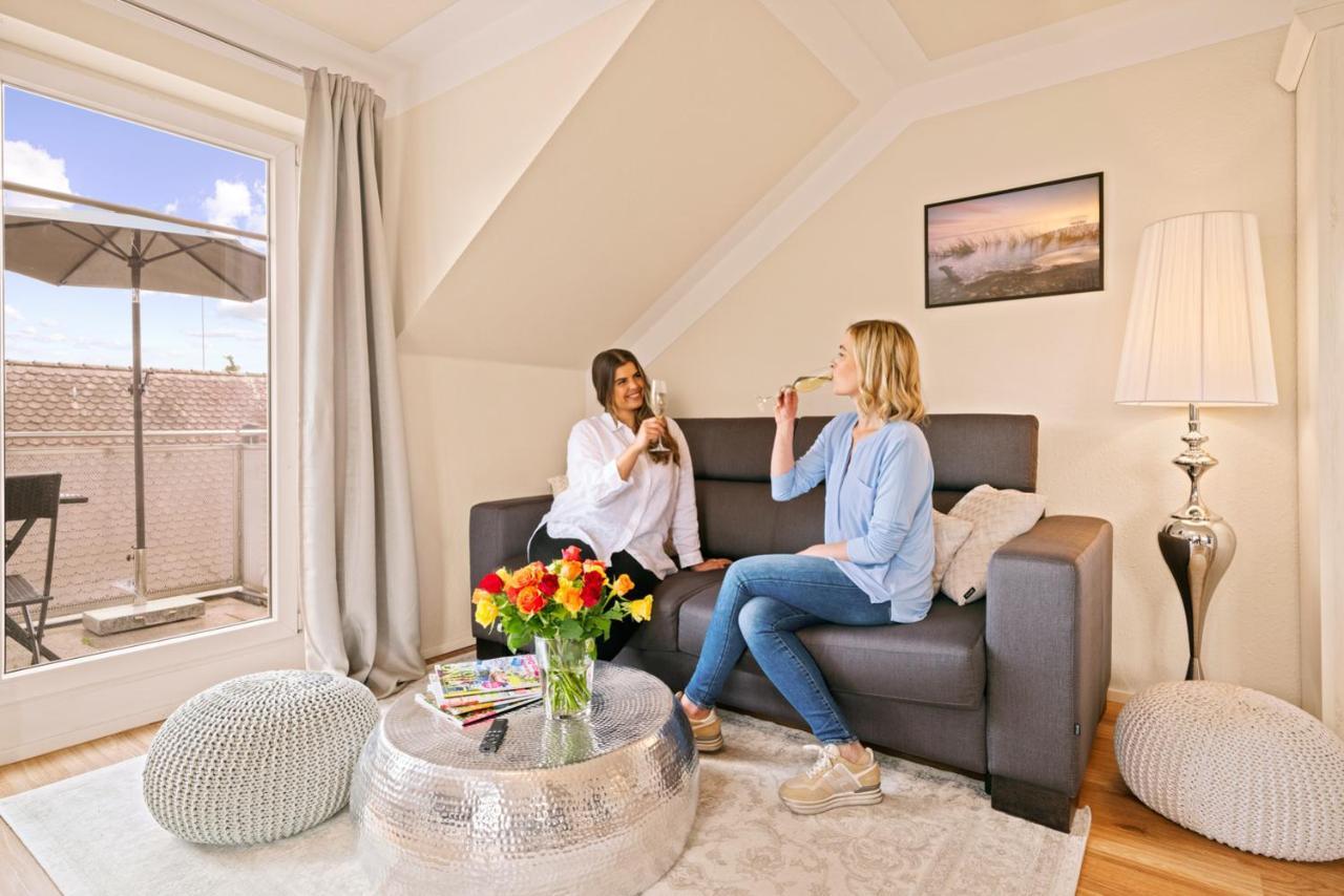 Ferien-Apartment Irisbluete - Mit Priv Strandzugang ฟรีดริชส์ฮาเฟน ภายนอก รูปภาพ
